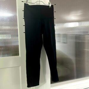 Lululemon Crocheted Bottom Leggings